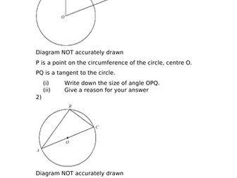 CIRCLE THEOREMS