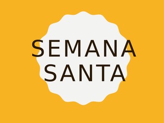 Semana santa (spanish easter)