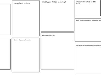 WJEC Double Science Revision Broadsheets (Year 11)