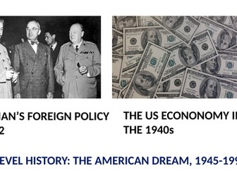 Truman's Foreign Policy Part 2 and the US Economy