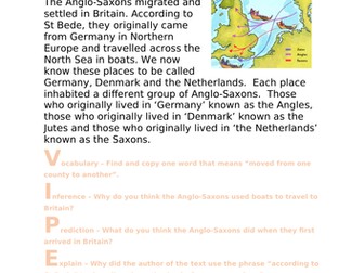 VIPERS - Where did the Anglo-Saxons come from?