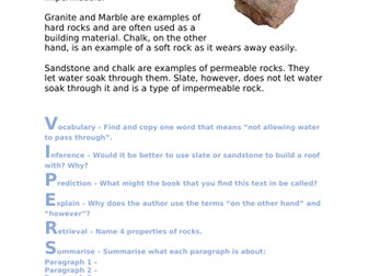 VIPERS - What are rocks? Comprehension
