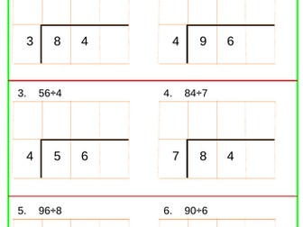 Short Division Worksheets With Answers