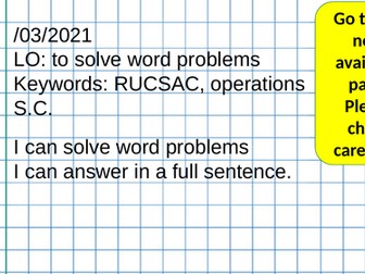 Year 5 Maths Word Problems