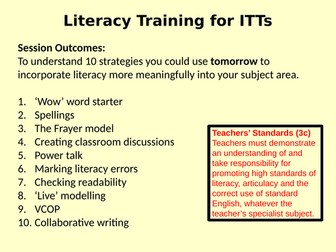 Literacy Training