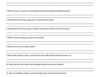 LIBF DeFS Unit 4 Mini Assessment PowerPoints & Supporting Question Sheets - 1|1, 2|3, 3|1 & 3|4 -