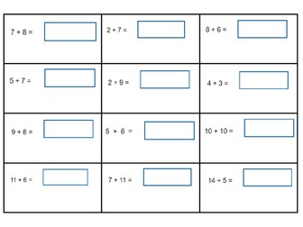 KS1 Arithmetic