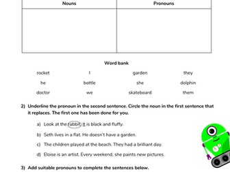 Nouns and pronouns