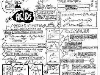 Acids for GCSE - Colour and Learn