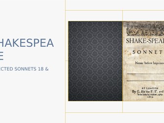 Shakespeare's Sonnets Part Two