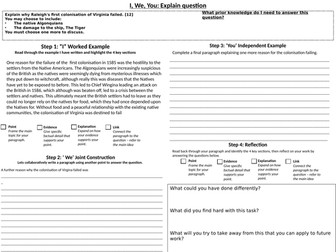 Edexcel Elizabethan England - Colonisation of Virginia