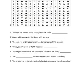 Organs and Organ Systems