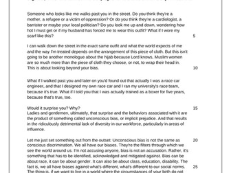 Edexcel IGCSE - English Language A- Practice Paper- Danger of a Single Story