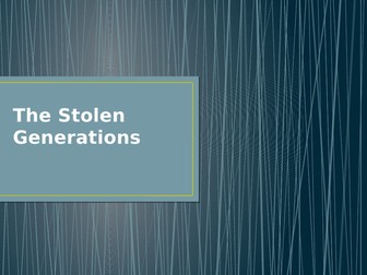 Introduction to the Stolen Generations