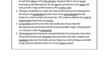 Alienation, false class consciousness, ideology and revolution (marxism)