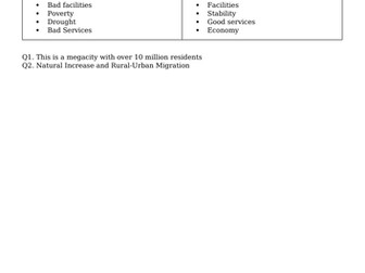 Urban Issues and Challenges - L1: Urbanisation GCSE AQA Geography