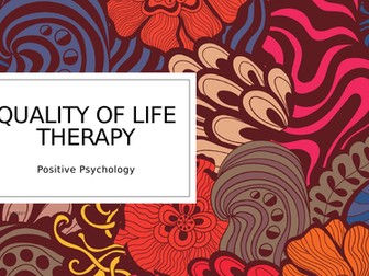 Quality of Life Therapy