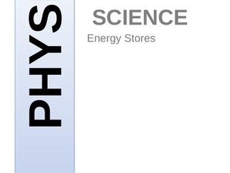 GCSE Energy Stores Work Book