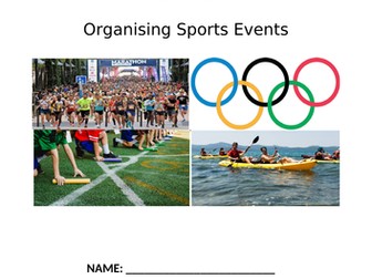 CTEC Level 3 Unit 8 – Organising Sports Events Booklet