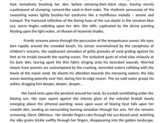 GCSE English language paper 1 grade 9 example essay