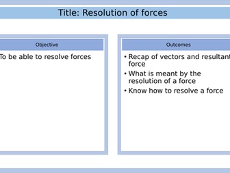 Forces bundle