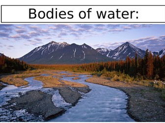 Bodies of water