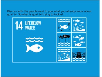 Oil spill in the ocean lesson