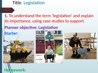 Introduction to legislation