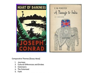 Heart of Darkness and A Passage to India Comparison Booklet
