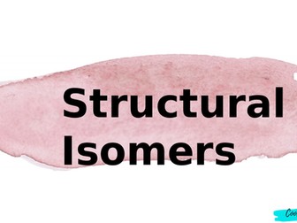 Structural isomers lesson