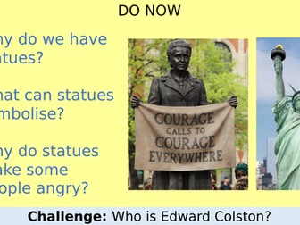 Edward Colston and statues