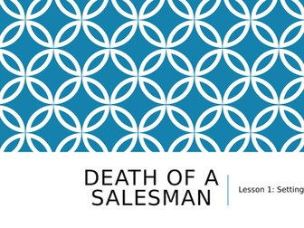 AQA Lit B A level Tragedy - Death of a Salesman scheme