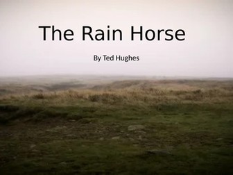 The Rain Horse by Ted Hughes - Comprehension Task & PEA Task