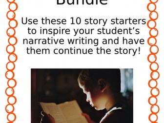 Narrative Writing - Story Starters