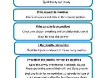 RO31 - First Aid - Consciousness and Breathing