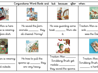 English Traction Man - KS1 Year 2 Planning, Slides & Resources for 3 Weeks