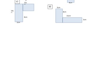 Year 5 Perimeter of Rectilinear Shapes