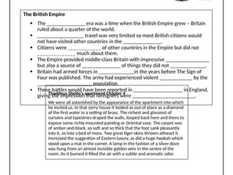Imperialism in 'Sign of Four'