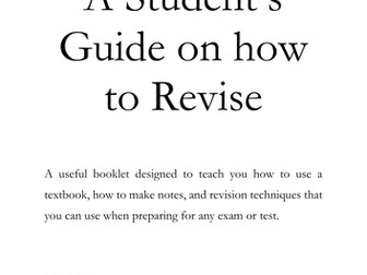 Student's Guide to Revision