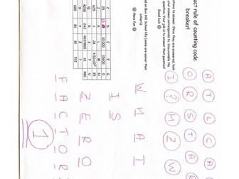 Code breaker - The product rule of counting!