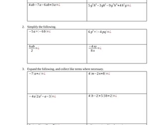 Year 10 Linear Relations Revision
