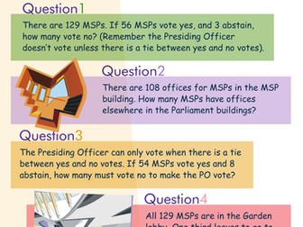 Scottish Parliament - Maths