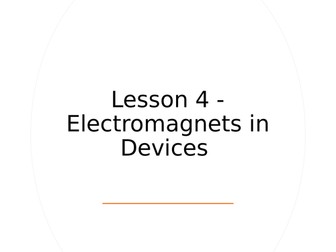 AQA GCSE Physics (9-1) - P15.3 Electromagnets in devices FULL LESSON