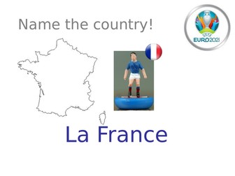 Euro 2021 name the country FR
