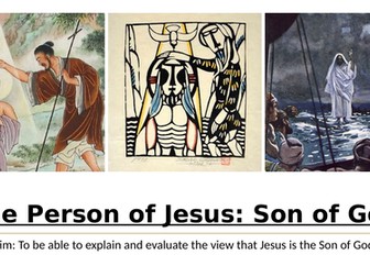 The Person of Jesus Christ OCR