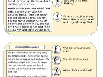 DERIC Reading comprehension Chapter 5 Firework Makers Daughter