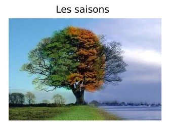 French A1- the seasons (les saisons)