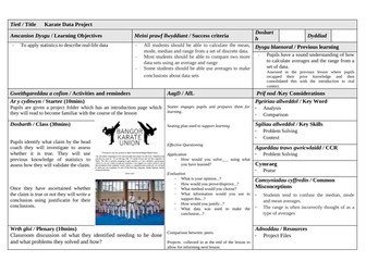 Comparing Data Sets - Karate Project