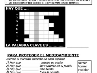 Para proteger el medioambiente