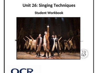 Unit 26: Singing Performance Workbook (Cambridge Technicals in Performing Arts)